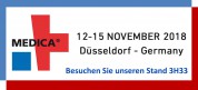 MEDICA: 12.11. - 15.11.2018